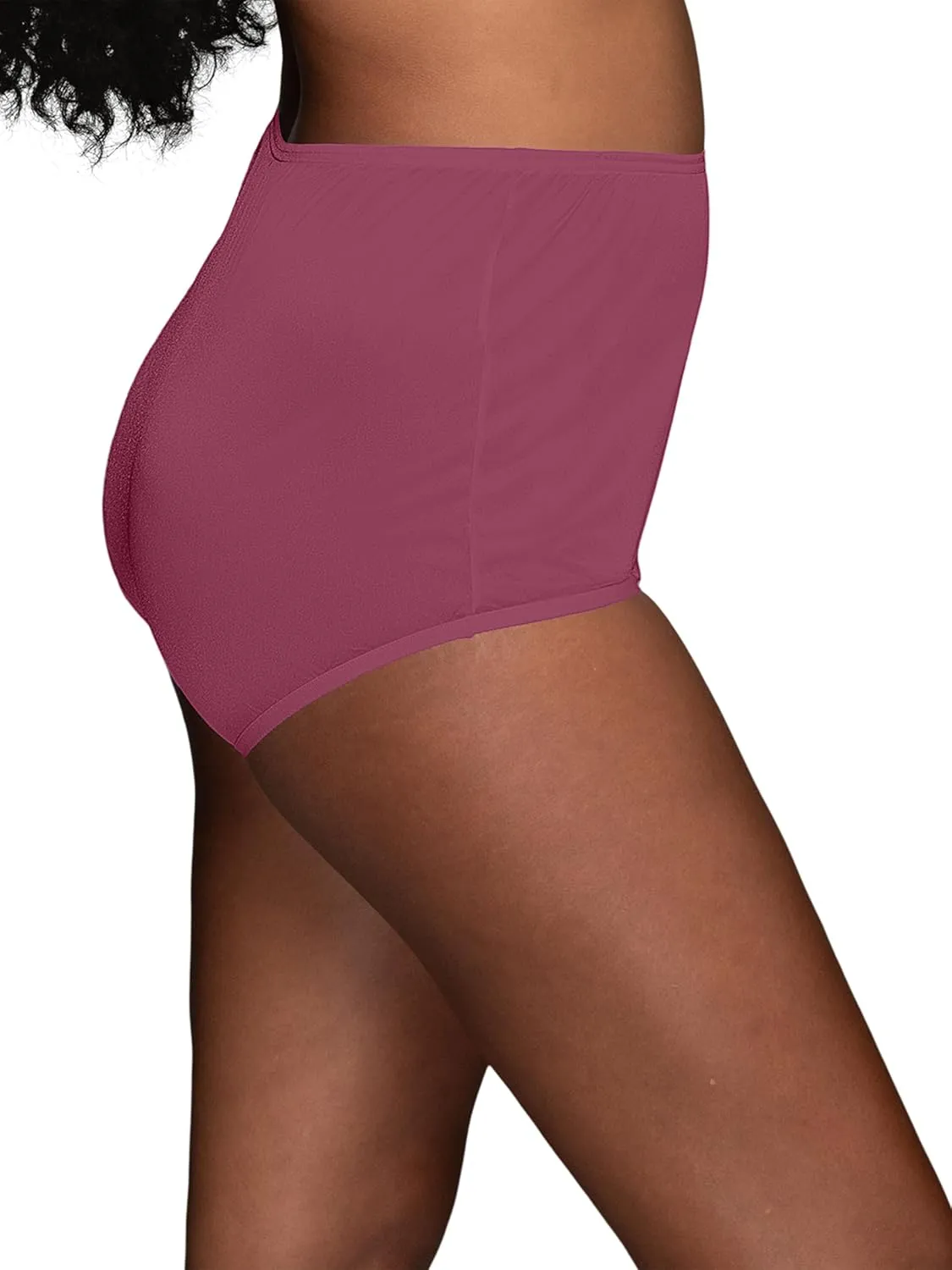 Vanity Fair Women's High Waisted Underwear, Full Coverage Ladies Panties, Perfectly Yours Briefs