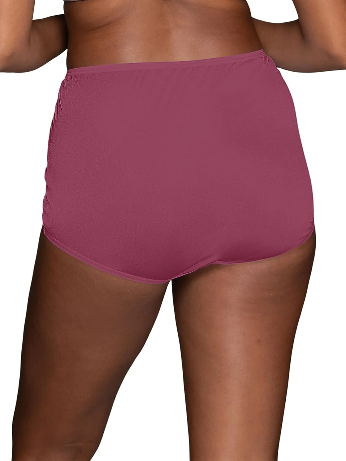 Vanity Fair Women's High Waisted Underwear, Full Coverage Ladies Panties, Perfectly Yours Briefs