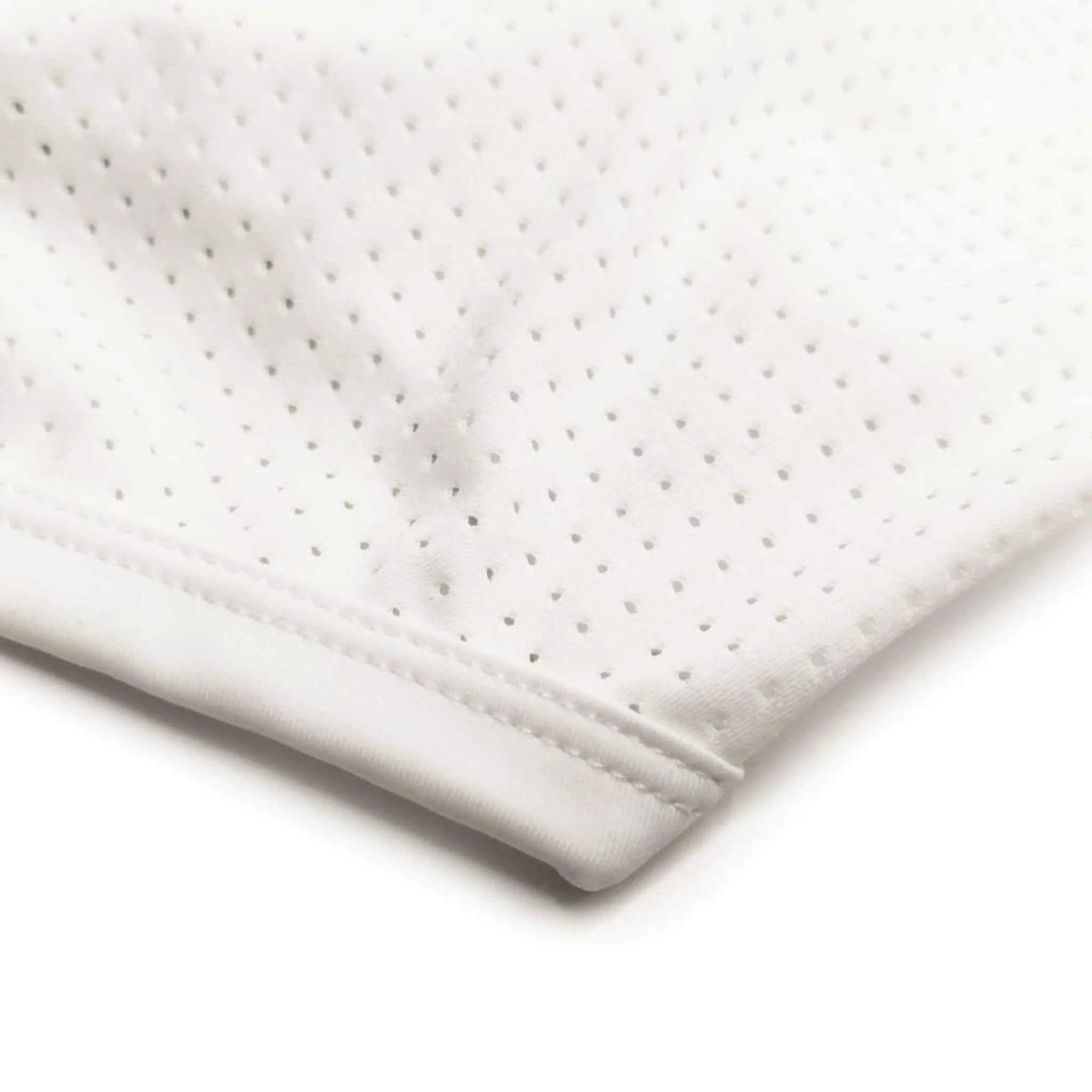 White Mesh Swim Briefs