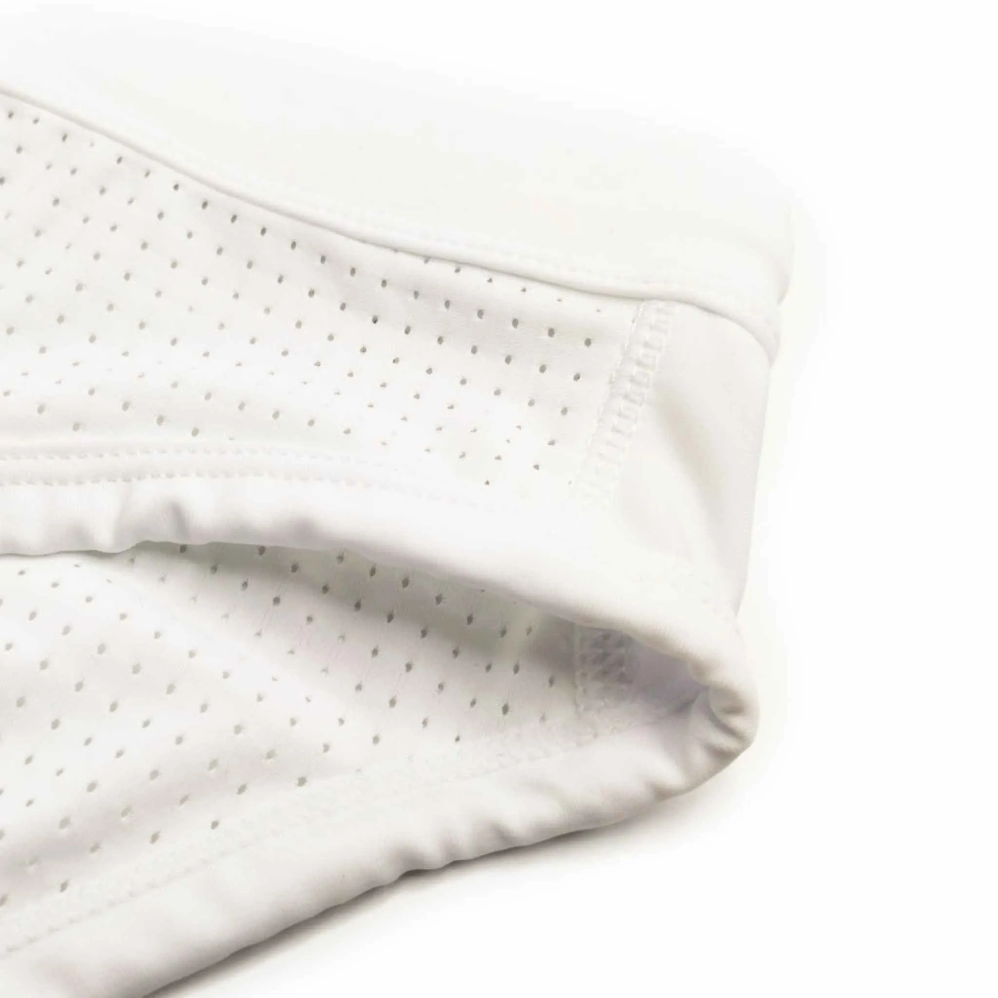 White Mesh Swim Briefs