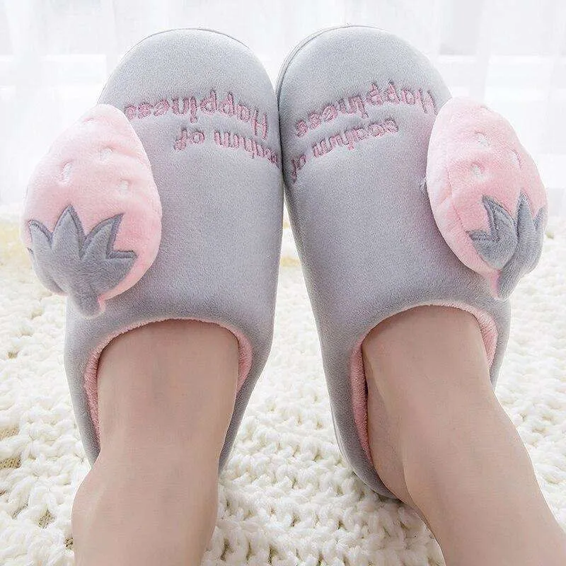 Winter Home Bedroom Slippers