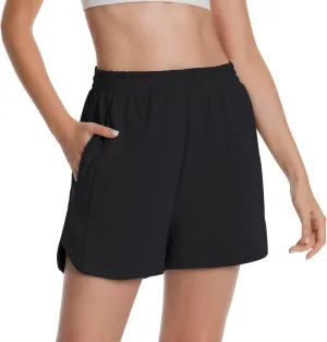 Womens Sweat Shorts Cotton Curved Hem Casual Lounge Short Workout Athletic Shorts with Pockets
