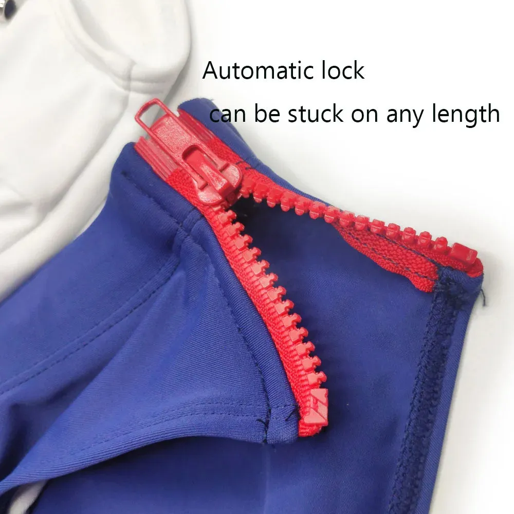 Zipper Men's Swim Briefs
